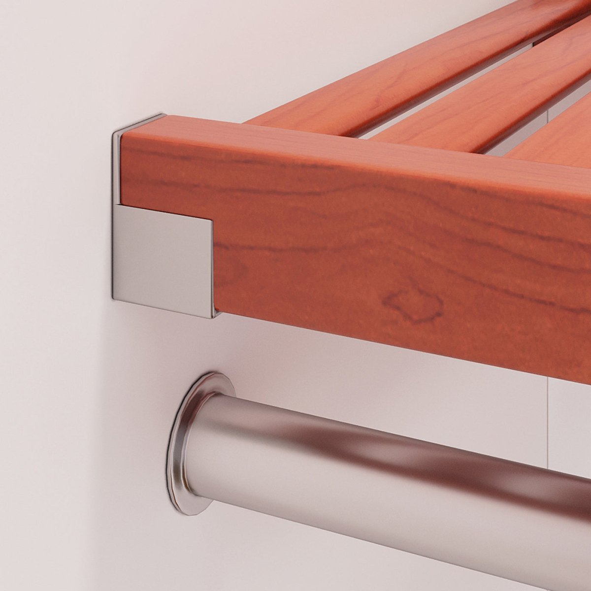 Solid Wood Closet Organizer - John Louis Home - Closet Organizers