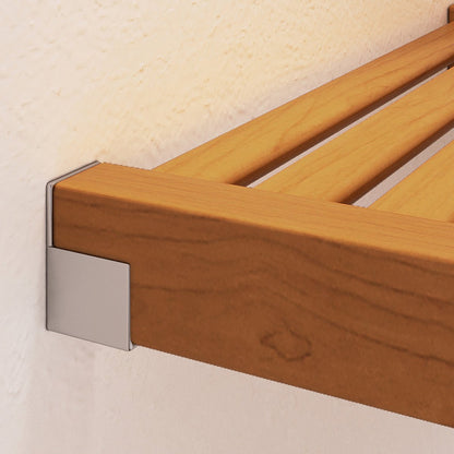 Solid Wood Closet Organizer with 3 Drawers and Doors Modern - John Louis Home - Closet Organizers