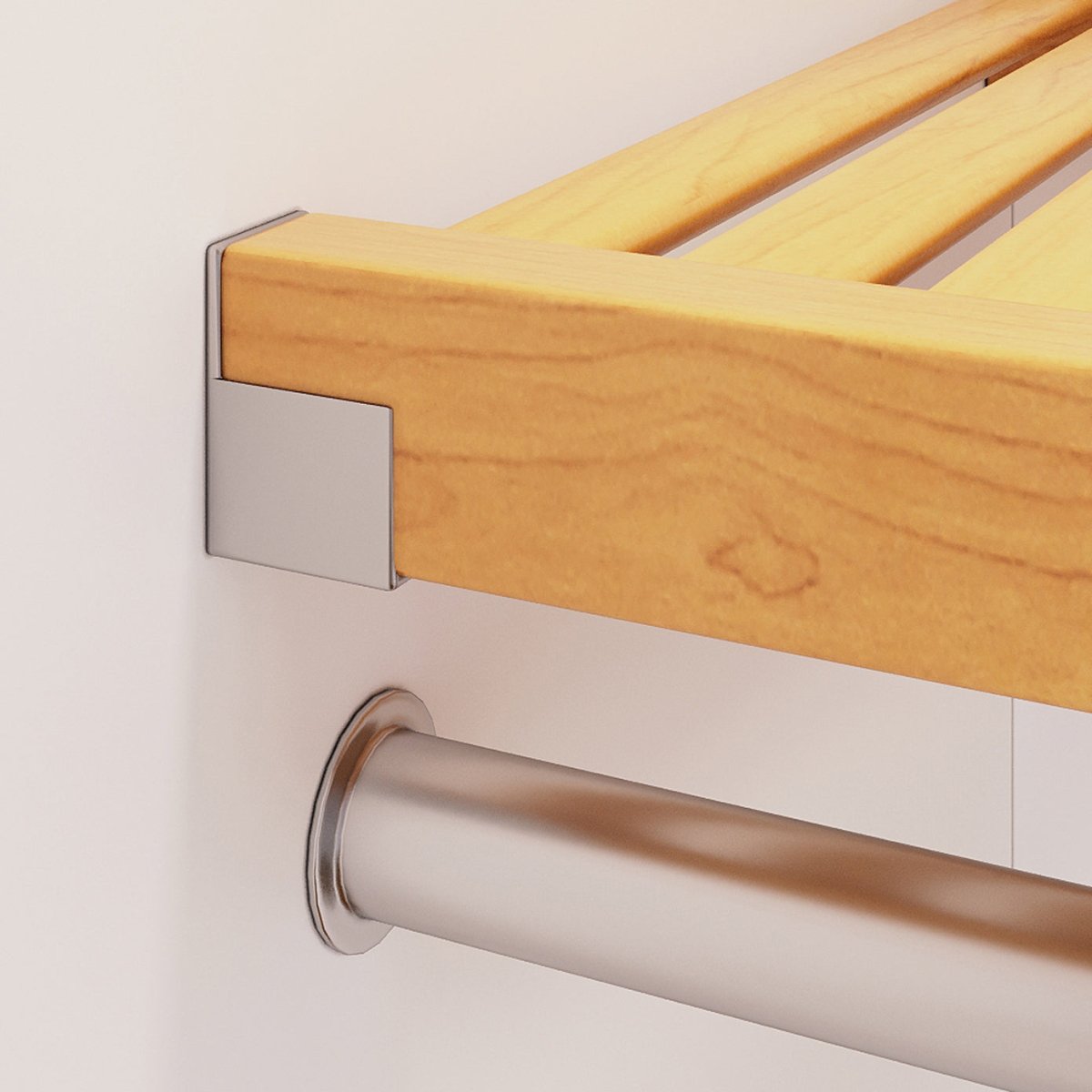 Solid Wood Closet Organizer with 4 Drawers Modern - John Louis Home - Closet Organizers