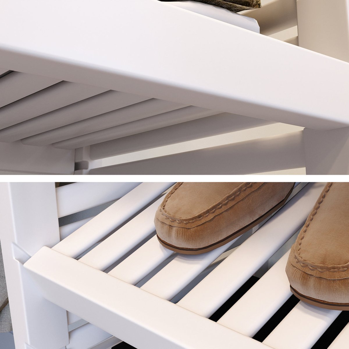 Solid Wood Closet Organizer with 6 Drawers Shaker - John Louis Home - Closet Organizers
